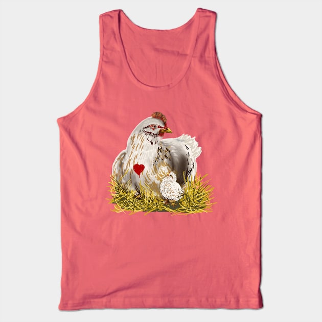 I love Chickens! Tank Top by Salzanos